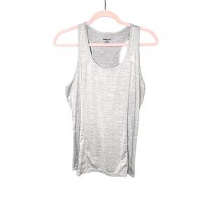 Reebok Tank Top Women's Size Large Active Wear Active Wear Gray Athleisure